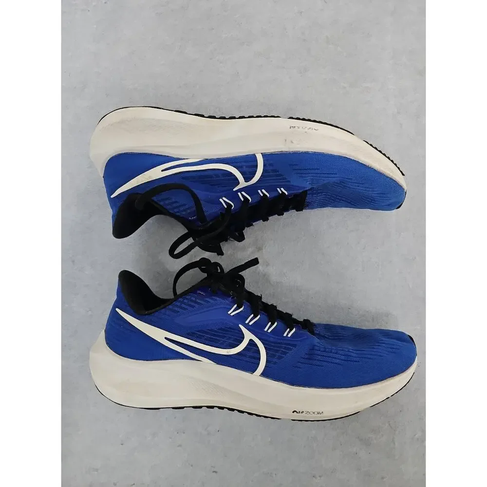 Nike Air Zoom Pegasus 39 Racer Blue Mens Size 8 Blue Running Sneakers Athletic